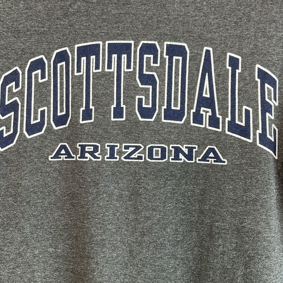 Scottsdale Arizona Unisex Graphic Short Sleeve T-Shirt Grey Crewneck S - Picture 3 of 12